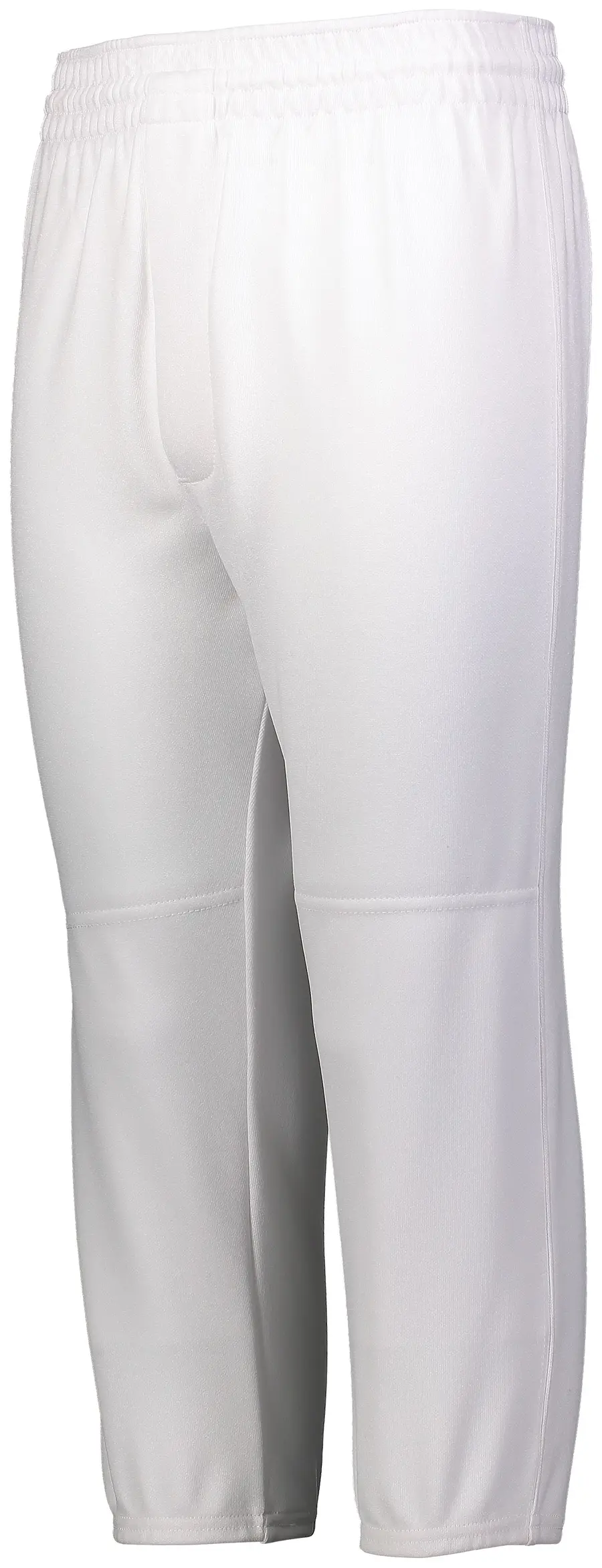 Augusta Youth Gamer Pull-Up Baseball Pant in White