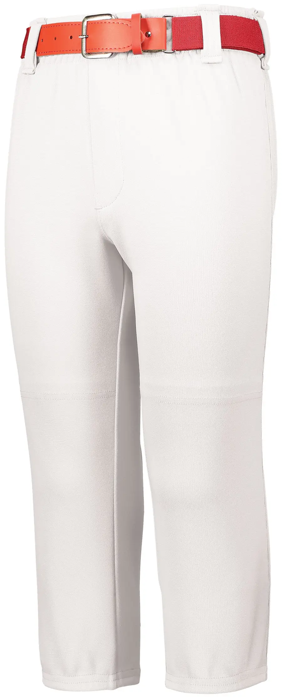 Augusta Youth Gamer Pull-Up Baseball Pant With Loops in White