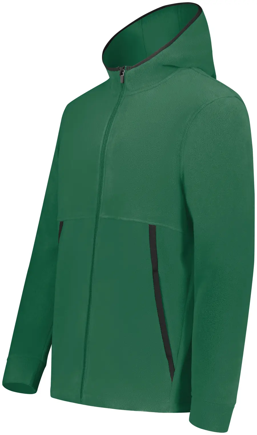 Augusta Chill Fleece 2.0 Full Zip Hoodie in Dark Green