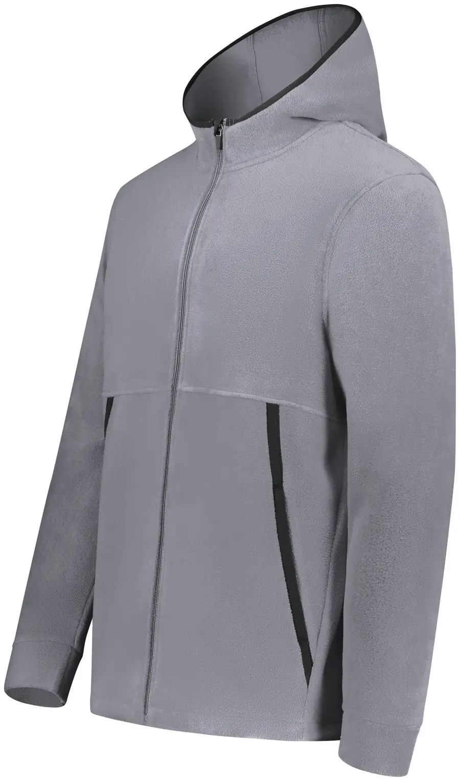 Augusta Youth Chill Fleece 2.0 Full Zip Hoodie in Graphite