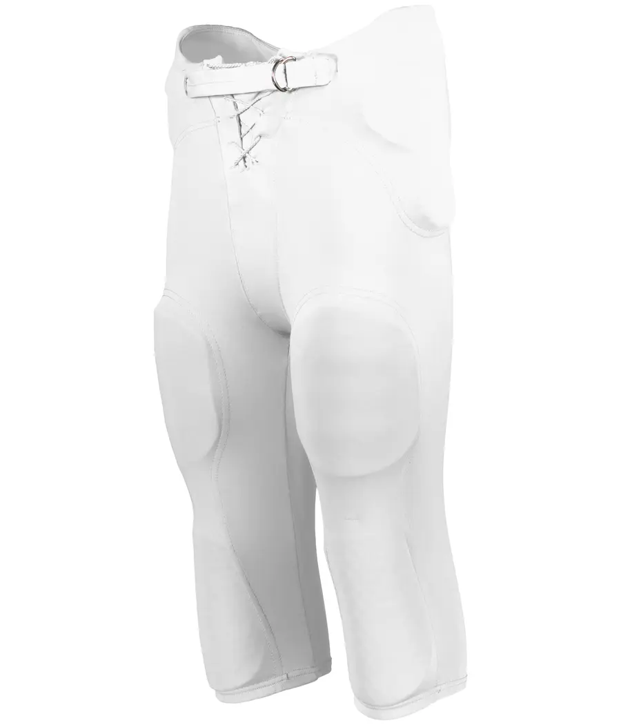 Alleson Athletic Solo Integrated Football Pant in White