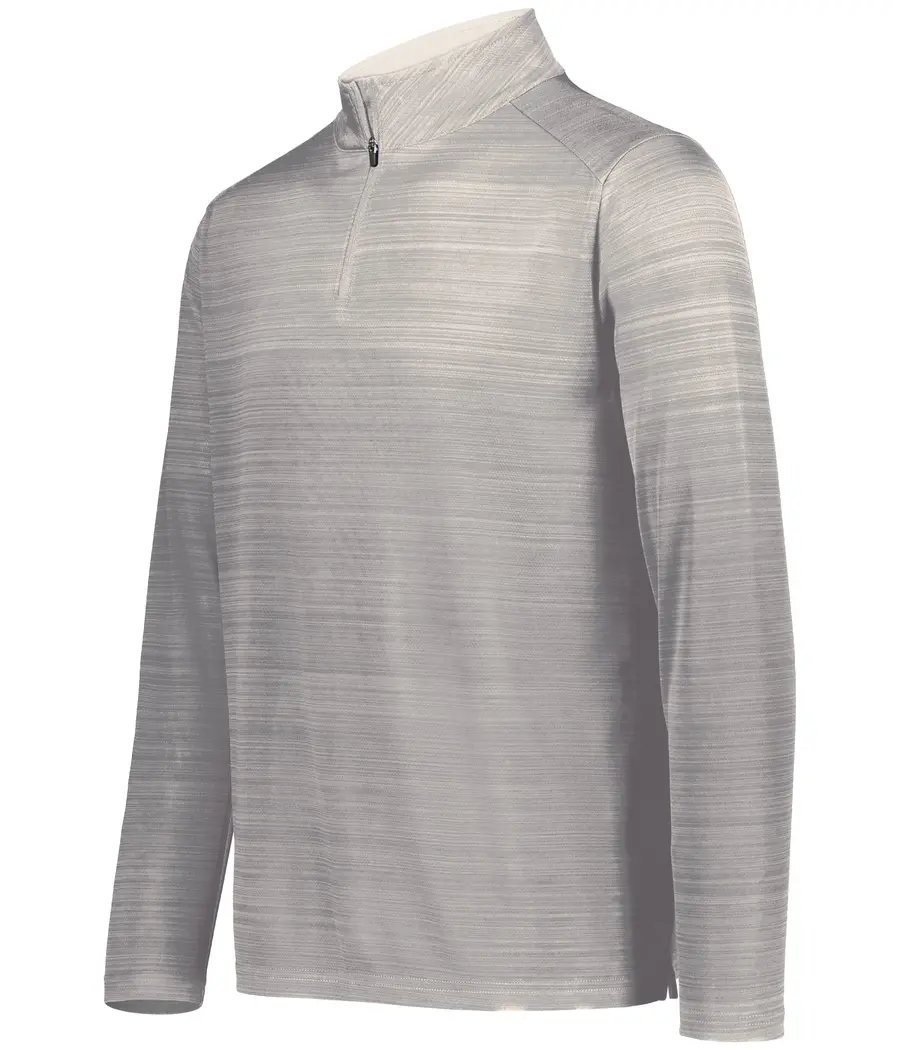 Augusta Pursuit 1/4 Zip Pullover in Athletic Grey