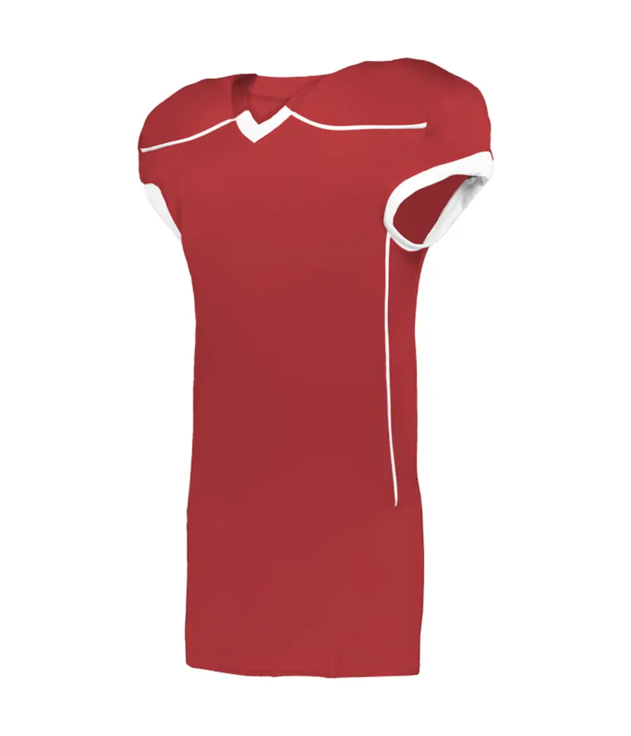 Alleson Athletic Youth Speed Football Game Jersey in Red/White