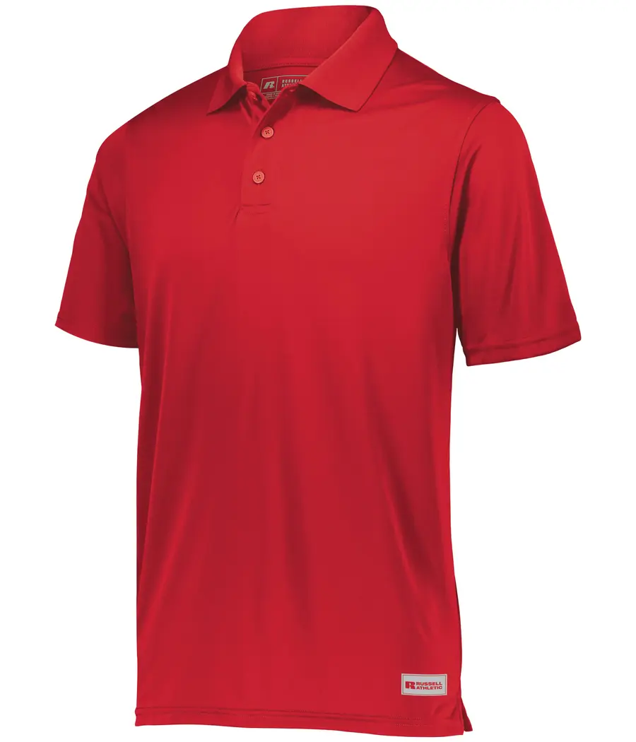 Russell Essential Polo in True Red