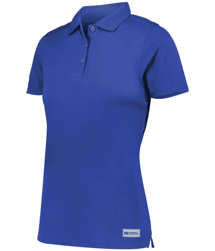 Russell LDS Essential S/S Polo in Royal