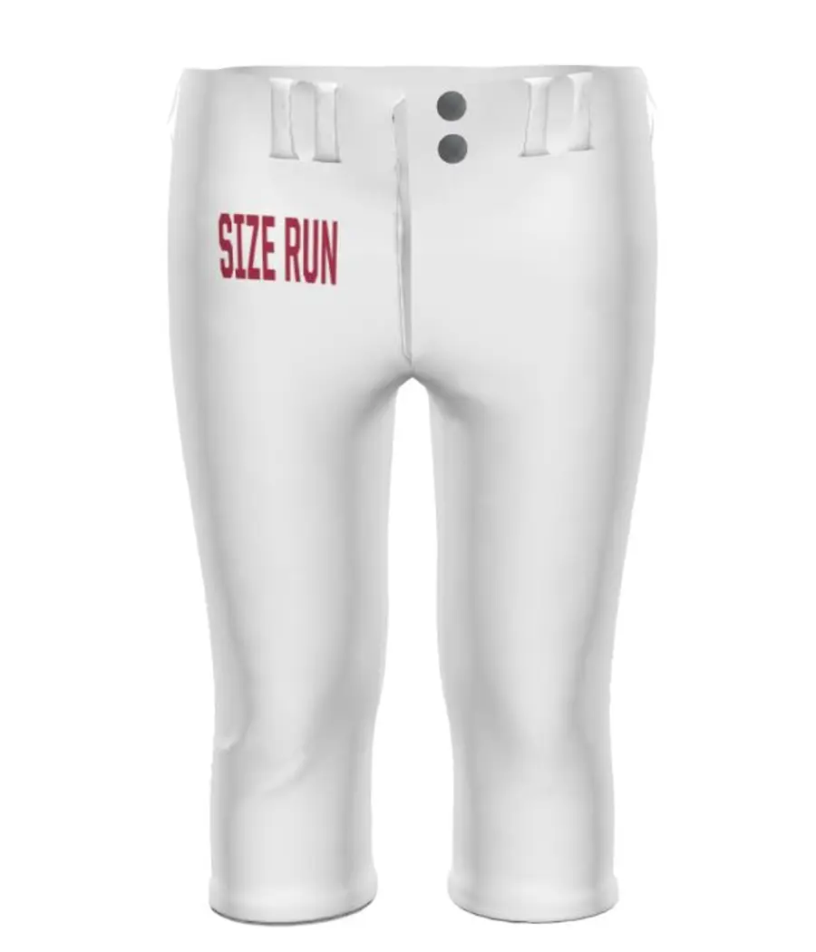 Russell Girls FreeStyle Sublimated Softball Knicker in White