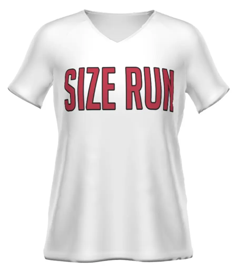 Holloway Ladies FreeStyle Semi-Sublimated Raglan Tee-White in White