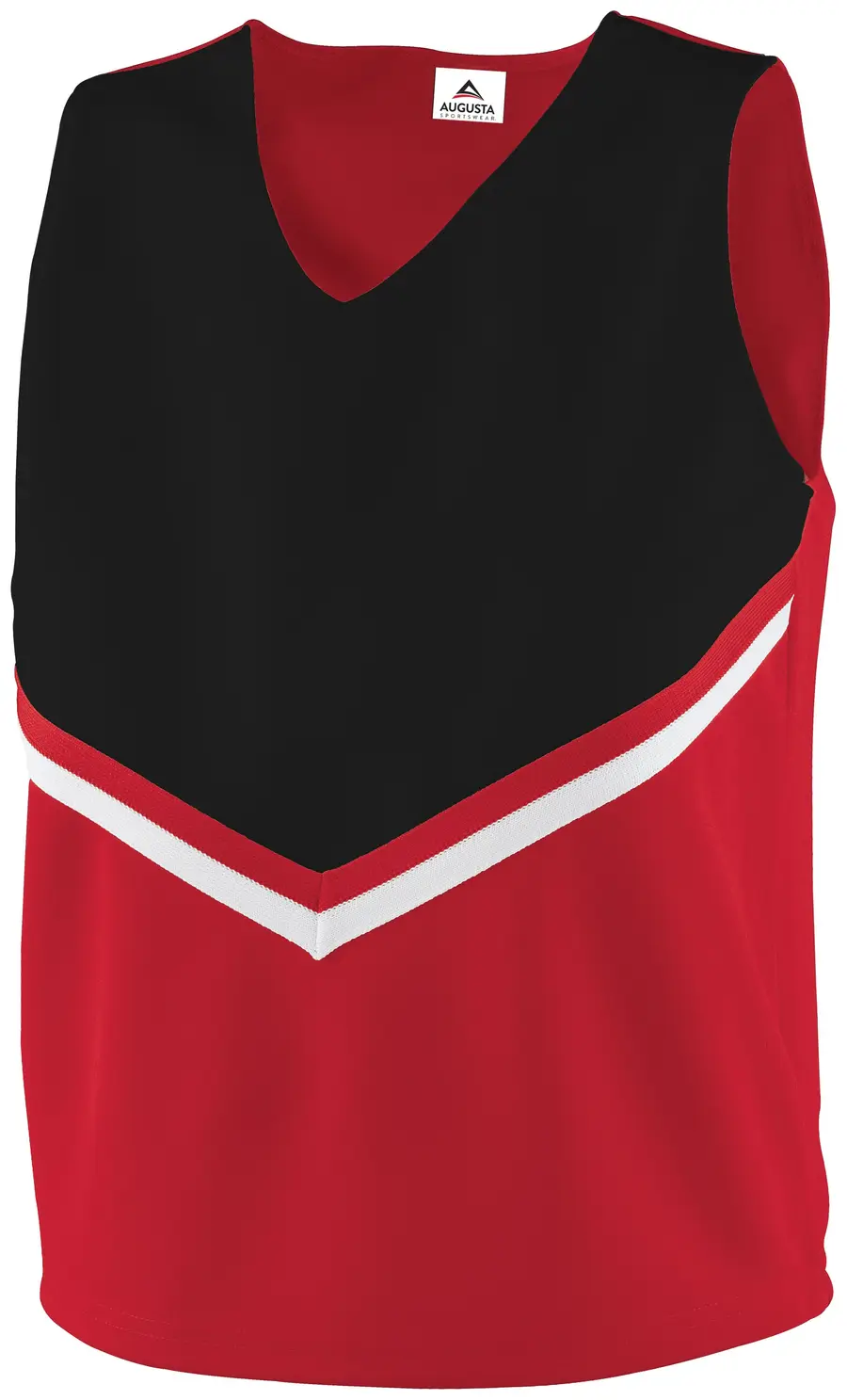 Augusta Girls Pride Shell in Red/Black/White