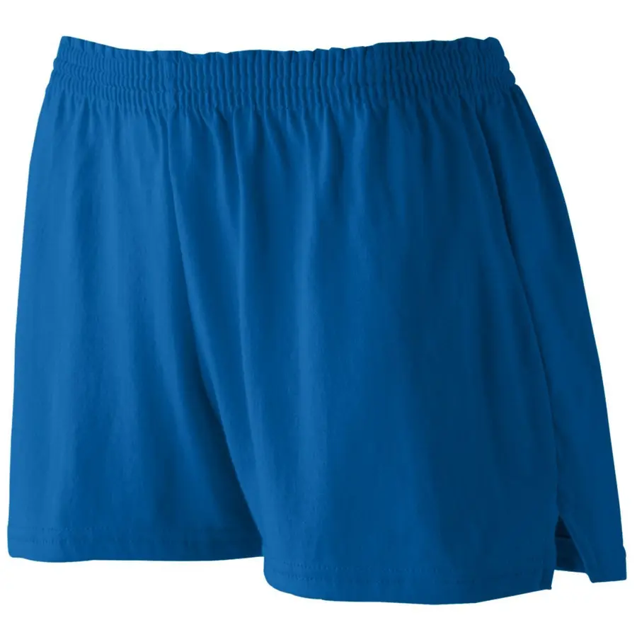 Augusta Girls Jersey Shorts in Royal
