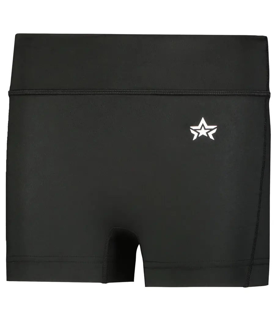 Alleson Athletic Ladies Setter Series Shorts in Black