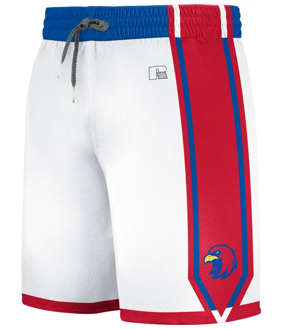 Russell Ladies FreeStyle Sublimated Dynaspeed 6-inch Reversible Basketball Shorts in D01 Rcc