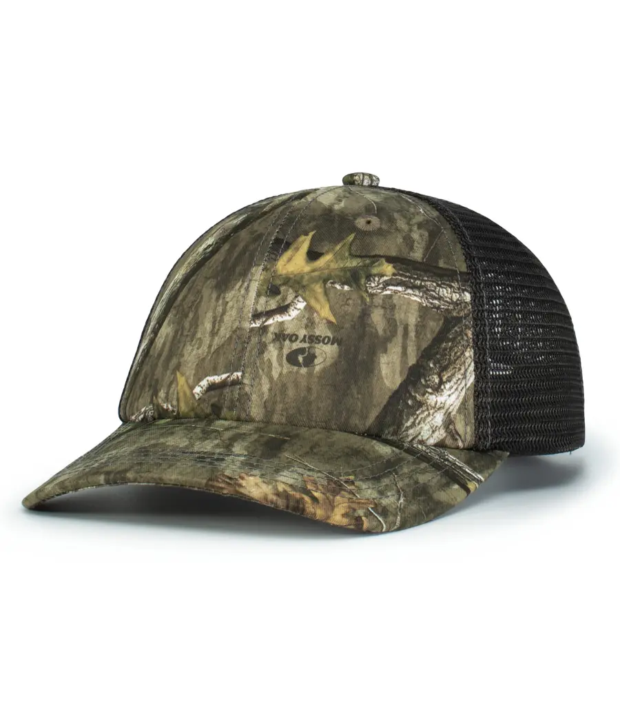Pacific Headwear Vintage Mossy OAK Trucker CAP in Cr/Lc/Cr