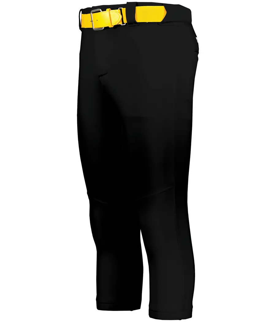 Russell Ladies Flexstretch Softball Pant with Belt Loops in Black