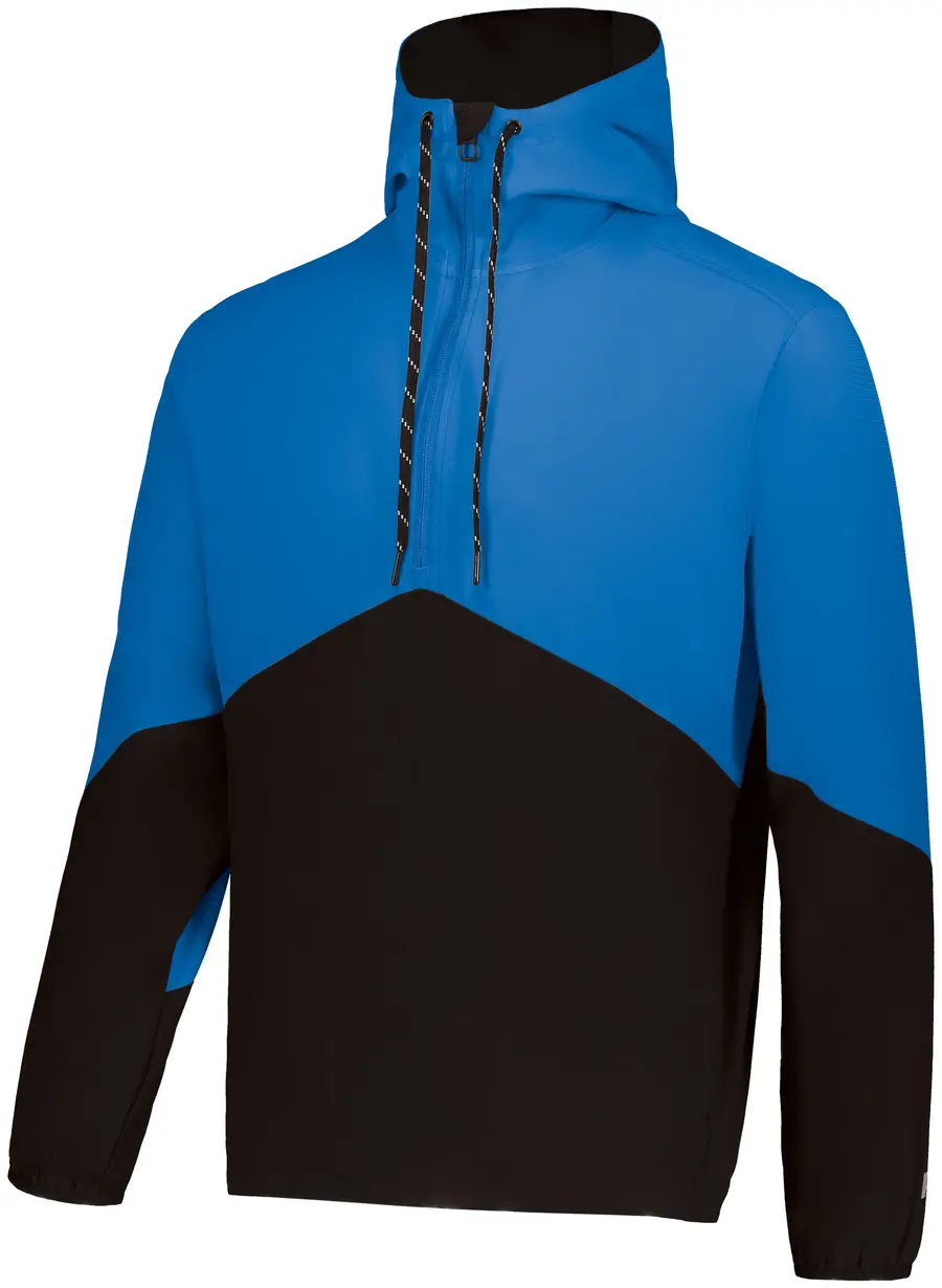 Russell Legend Hooded Pullover in Royal/Black