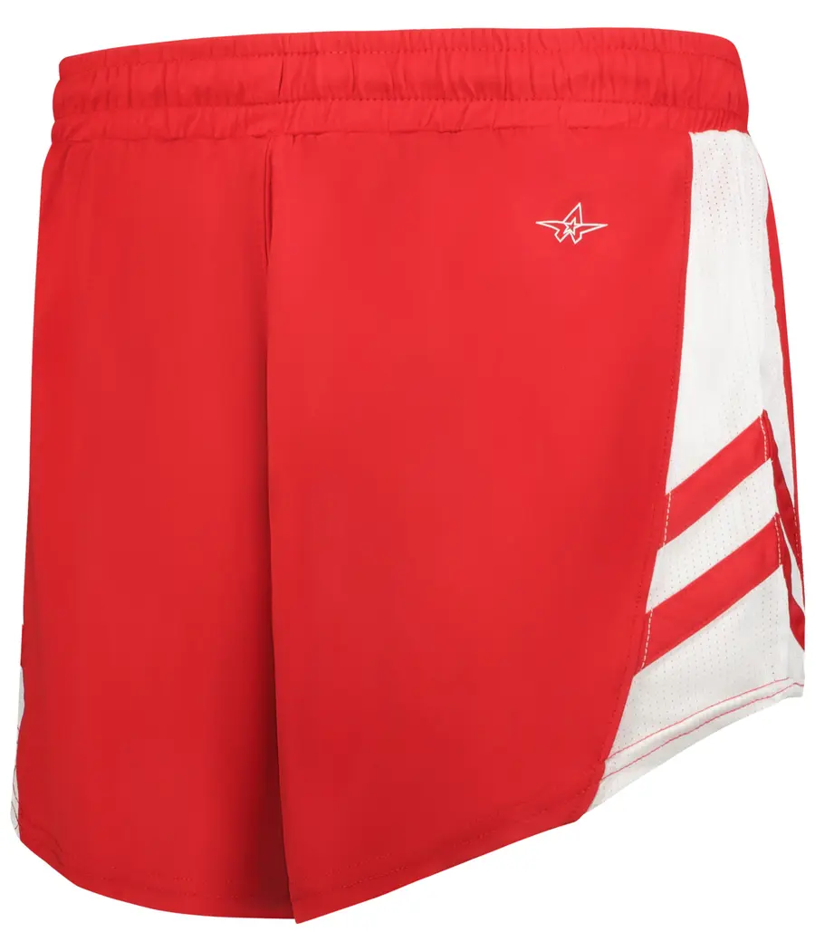 Alleson Athletic Medal Track Shorts in Red/White
