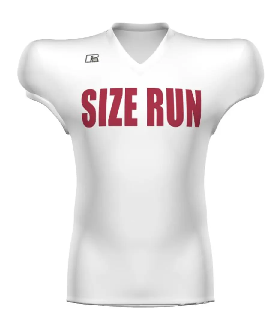 Russell Youth FreeStyle Sublimated Waist Length Football Jersey in Design 99 Color
