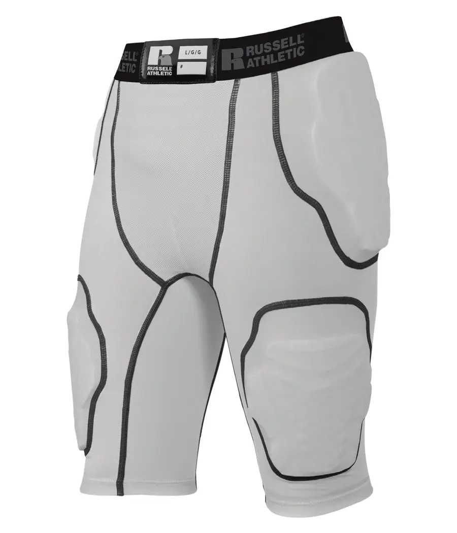Russell 5-Pocket Integrated Girdle in Grid Iron Silver