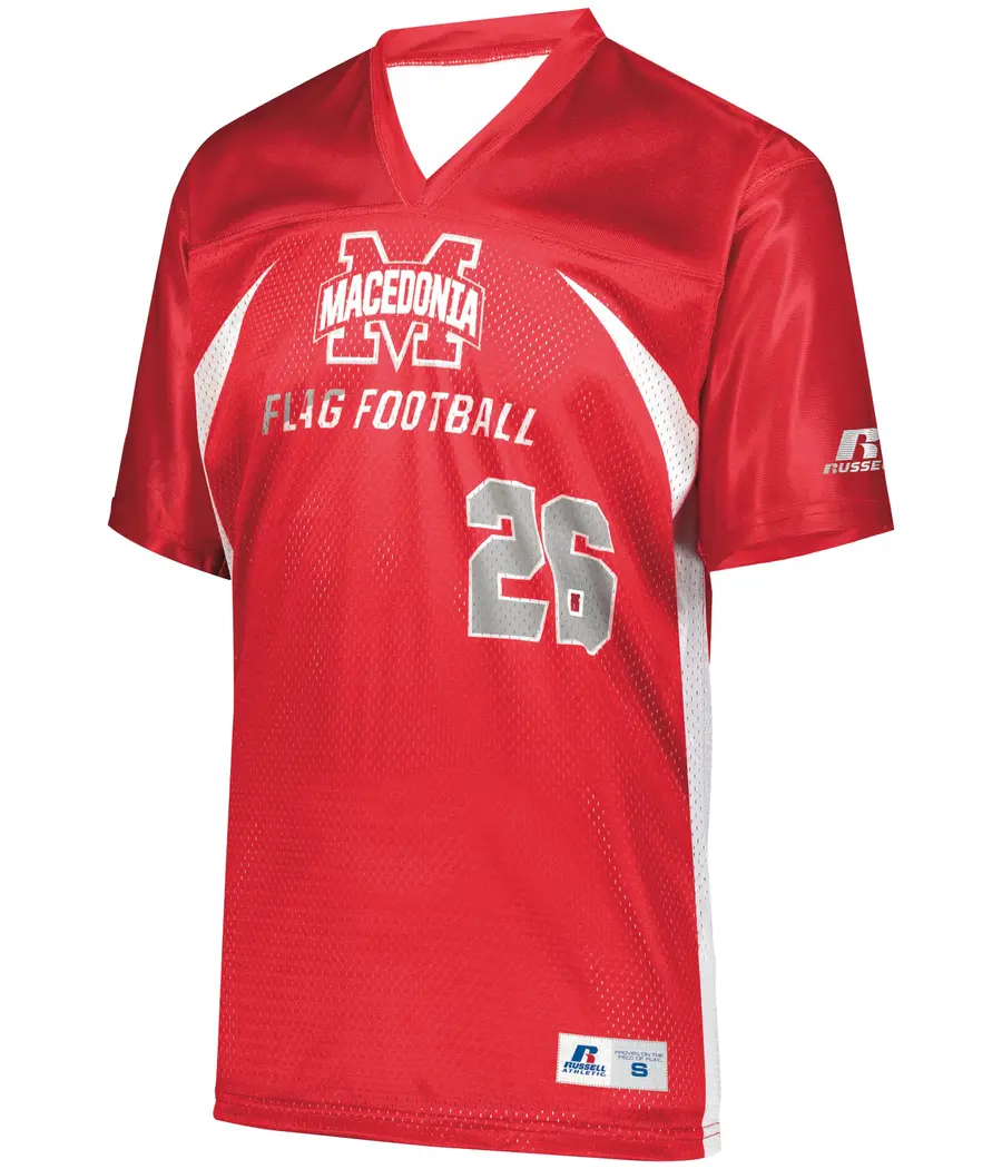 Russell FreeStyle Sublimated Flag Football Jersey in Design 04 Color