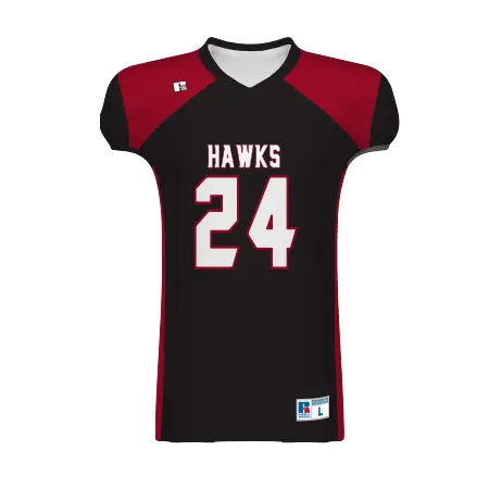 Russell FreeStyle Sublimated Game Football Jersey in All-Over Pattern