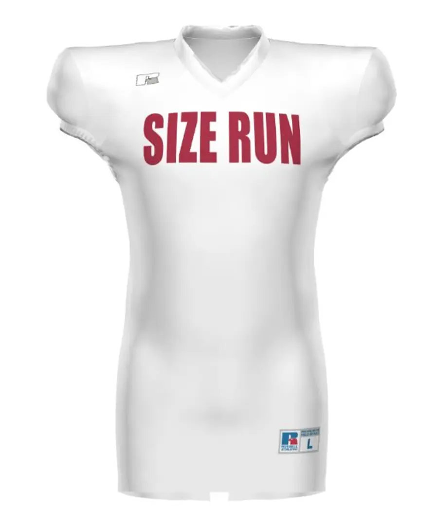 Russell Youth Freestyle Sublimated Game Jersey in White