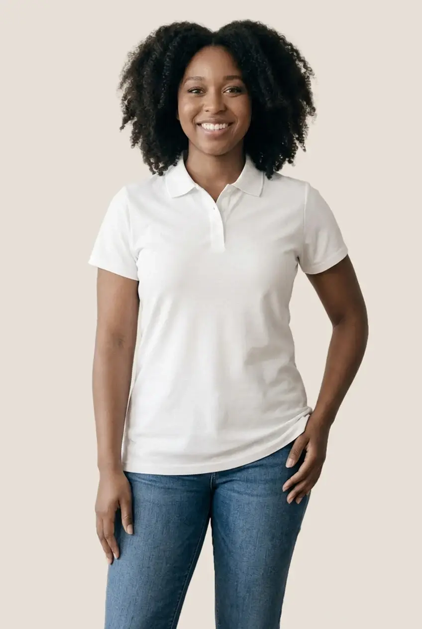 Jameo Women Polo Shirt in Anthracite Grey