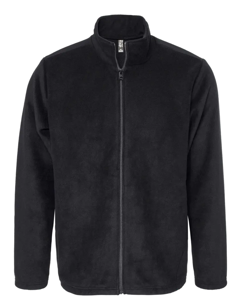 Ethica Polar fleece jacket in Black